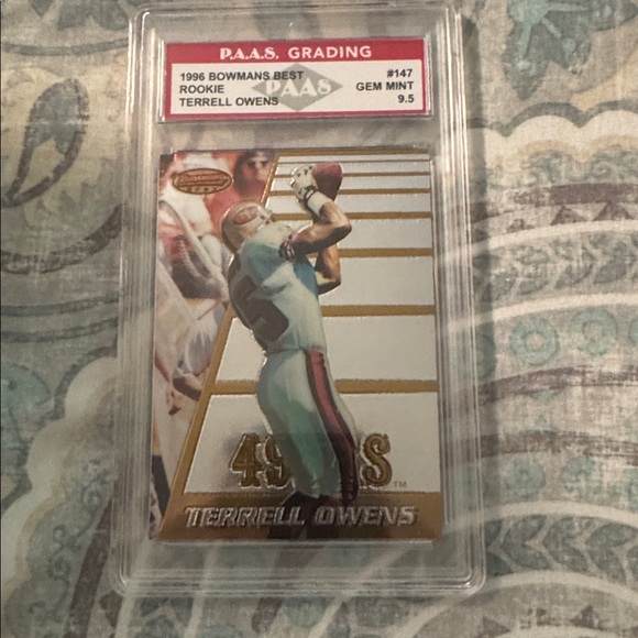 Terrell Owens Card - Picture 3 of 3